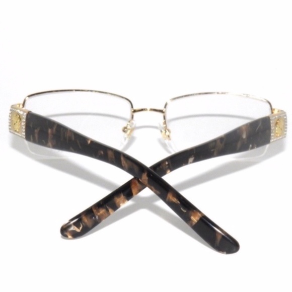 Versace 1175B Gold Marble 1002 53 Eyeglasses - Picture 2 of 5